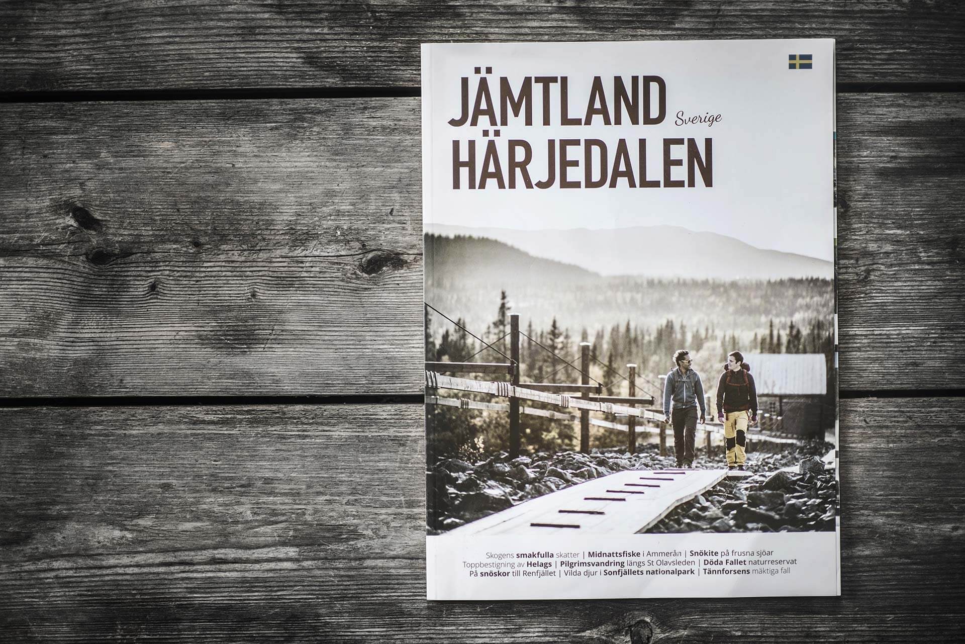 Omslag Upplev Jämtland Härjedalen 2016